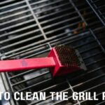 How to clean the grill rescue brush