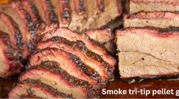 How do you smoke tri-tip on a pellet grill