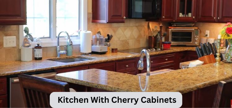 Ways to Use Cherry Cabinets to Lighten Up a Kitchen